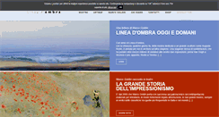 Desktop Screenshot of lineadombra.it